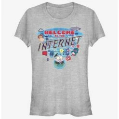 Outlet 🤩 Disney Wreck-It Ralph The Internet Girls T-Shirt 😍
