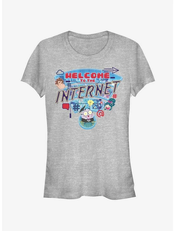 Outlet 🤩 Disney Wreck-It Ralph The Internet Girls T-Shirt 😍 1 Outlet 🤩 Disney Wreck-It Ralph The Internet Girls T-Shirt 😍