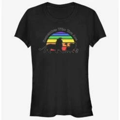 Coupon ❤️ Disney The Lion King Remember Rainbow 😉 Girls T-Shirt ⭐