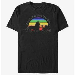 Top 10 👏 Disney The Lion King Remember Rainbow T-Shirt ⌛