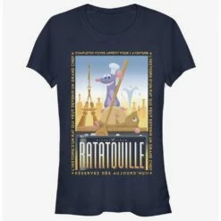 Best Sale ✨ Disney Pixar Ratatouille Un Grand Chef Poster Girls T-Shirt 🤩