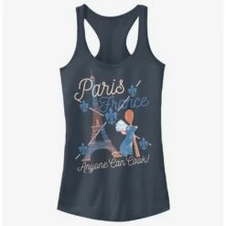 Flash Sale 👍 Disney Pixar Ratatouille Paris Location 🔥 Girls Tank ⭐