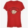 Best Sale 🤩 Disney Pixar Toy Story 4 Big Face Jessie ⌛ Girls T-Shirt ⭐