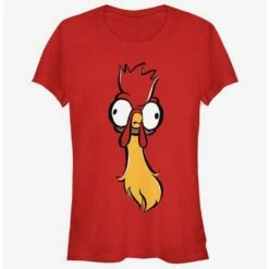 Discount 👍 Disney Moana Big Face Hei Hei Girls T-Shirt 👍