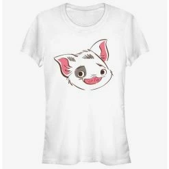 Top 10 ✨ Disney Moana Big Face Pua 💯 Girls T-Shirt ❤️