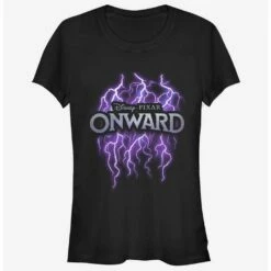 Buy 🎉 Disney Pixar Onward Logo Lightning ⌛ Girls T-Shirt ❤️