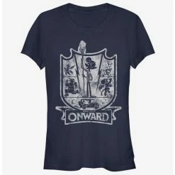 Best Sale π Disney Pixar Onward Onward Crest Girls T-Shirt π