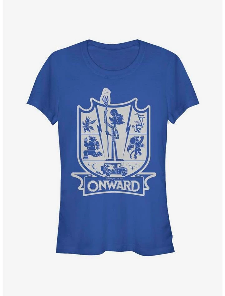 Best Sale π Disney Pixar Onward Onward Crest Girls T-Shirt π 3 Best Sale π Disney Pixar Onward Onward Crest Girls T-Shirt π - Image 3