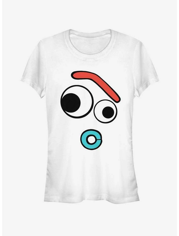 Buy 🛒 Disney Pixar Toy Story Big Face Curious Forky Girls T-Shirt 👍 1 Buy 🛒 Disney Pixar Toy Story Big Face Curious Forky Girls T-Shirt 👍