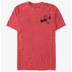 Buy ⌛ Disney Pixar The Incredibles Mr. Incredible Line T-Shirt ✨