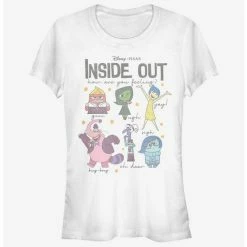 Cheapest 🌟 Disney Pixar Inside Out How Are You Feeling 🤩 Girls T-Shirt ⌛
