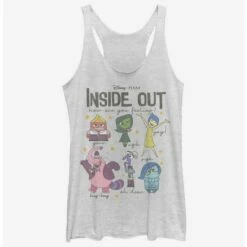 Flash Sale 🔔 Disney Pixar Inside Out How Are You Feeling Girls Tank 😉
