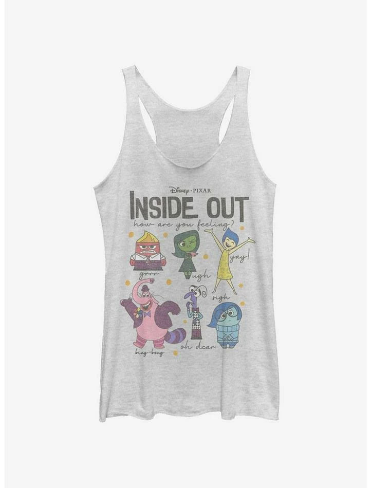 Flash Sale ๐ Disney Pixar Inside Out How Are You Feeling Girls Tank ๐ 1 Flash Sale ๐ Disney Pixar Inside Out How Are You Feeling Girls Tank ๐