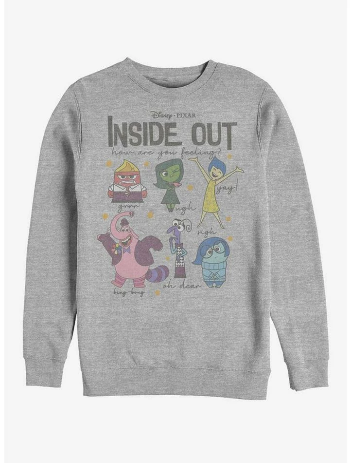 Outlet 🔔 Disney Pixar Inside Out How Are You Feeling Sweatshirt ✔️ 1 Outlet 🔔 Disney Pixar Inside Out How Are You Feeling Sweatshirt ✔️
