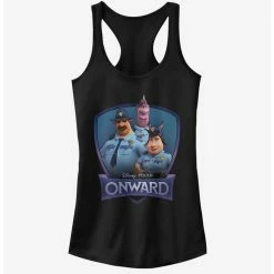 Best Sale ⌛ Disney Pixar Onward Police Group Girls Tank ⌛
