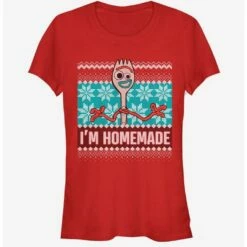 Buy ❤️ Disney Pixar Toy Story Forky I'M Homemade 🧨 Girls T-Shirt 🔥