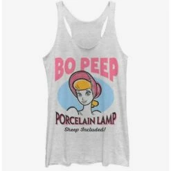 Cheap ⌛ Disney Pixar Toy Story Porcelain Lamp Peep ⌛ Girls Tank 🤩