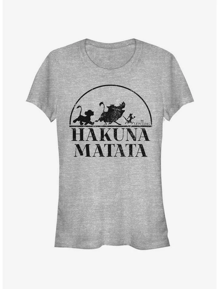 Outlet ❤️ Disney The Lion King Hakuna Matata Girls T-Shirt 👍 1 Outlet ❤️ Disney The Lion King Hakuna Matata Girls T-Shirt 👍