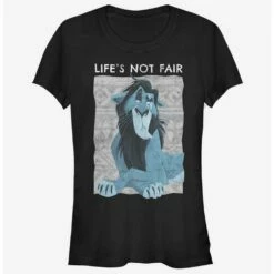 Hot Sale โ Disney The Lion King Scar Not Fair ๐ Girls T-Shirt ๐