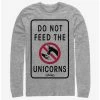 Best reviews of 🔥 Disney Pixar Onward Don't Feed The Unicorns Long-Sleeve T-Shirt ⭐