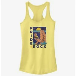 Outlet 🔥 Disney The Lion King Pride Rock Badge 🌟 Girls Tank ✔️