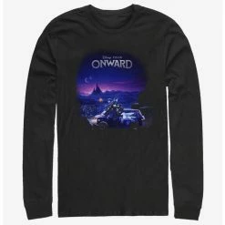 Best deal ⭐ Disney Pixar Onward Poster Knockout Long-Sleeve T-Shirt ✔️