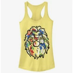Hot Sale 🥰 Disney The Lion King Simba Paint Girls Tank 👍