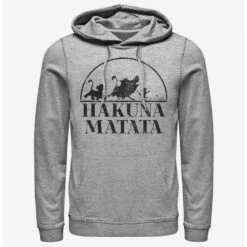 Hot Sale ⌛ Disney The Lion King Hakuna Matata Hoodie 👍