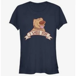 Cheapest 👍 Disney Pixar Up Goodest Boy Badge 🛒 Girls T-Shirt ⌛