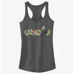 Top 10 🎉 Disney Pixar Up Balloon Stripe Shorten 😉 Girls Tank ❤️