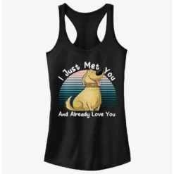 New ✔️ Disney Pixar Up Dug Already Love You ⌛ Girls Tank ⌛