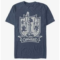 Wholesale 😉 Disney Pixar Onward Onward Crest T-Shirt ❤️