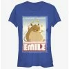 New ✨ Disney Pixar Ratatouille Eating Machine Emile Poster 😀 Girls T-Shirt ⭐