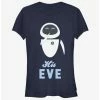 New 🤩 Disney Pixar Wall-E His Eve 🤩 Girls T-Shirt ❤️