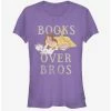 Promo ⌛ Disney Beauty And The Beast Books Before Bros 🧨 Girls T-Shirt ⌛