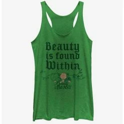Best reviews of 👏 Disney Beauty And The Beast Beauty Roses Girls Tank ⭐