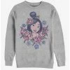 Best Sale 😍 Disney Mulan Floral Mulan Crew Sweatshirt 🔥