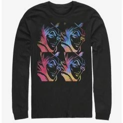 Cheap 👍 Disney Sleeping Beauty Pop Maleficent Long-Sleeve T-Shirt 🧨