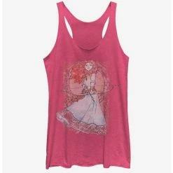 Cheap 👍 Disney Pixar Brave Watercolor Brave Girls Tank 🔔