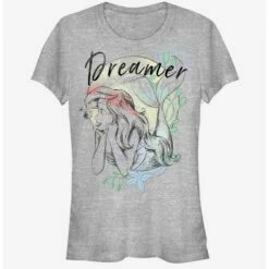New 🤩 Disney The Little Mermaid Dreamer 🧨 Girls T-Shirt ✨