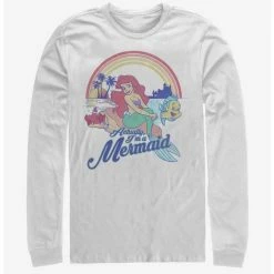 Cheapest ❤️ Disney The Little Mermaid Actual Mermaid Long-Sleeve T-Shirt 🎉