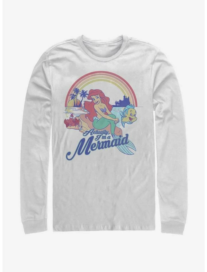Cheapest β€οΈ Disney The Little Mermaid Actual Mermaid Long-Sleeve T-Shirt π 1 Cheapest β€οΈ Disney The Little Mermaid Actual Mermaid Long-Sleeve T-Shirt π