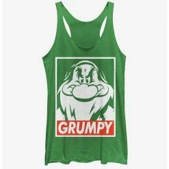 Coupon 🧨 Disney Snow White Grumps 🌟 Girls Tank ✔️