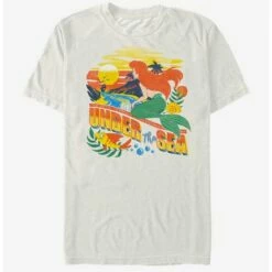 Cheap 👍 Disney The Little Mermaid Under The Sea T-Shirt 😀