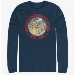 Hot Sale 🛒 Disney Snow White Sticker Long-Sleeve T-Shirt ⌛