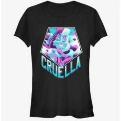 Budget 😉 Disney Villains Cruella De Vil Cruella Pentaneon Girls T-Shirt 🔔