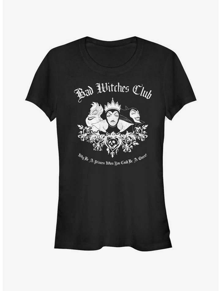 Wholesale 👍 Disney Villains Bad Witch Club Girls T-Shirt ✔️ 1 Wholesale 👍 Disney Villains Bad Witch Club Girls T-Shirt ✔️