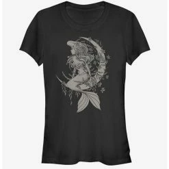 Top 10 🧨 Disney The Little Mermaid In A Different Space Girls T-Shirt ⌛