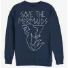 Best reviews of 🎉 Disney The Little Mermaid Save The Mermaids Crew Sweatshirt ⌛