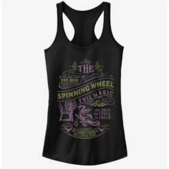 Best Sale 🔔 Disney Villains Maleficent Spinning Wheel 🎉 Girls Tank ✨